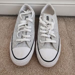 Women's Converse grey shoes size 7